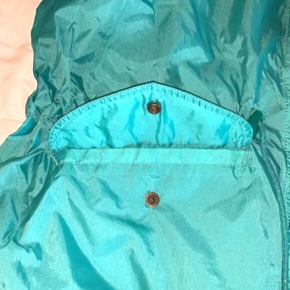 Pacific Trail Green Nylon Hooded Parka Jacket M - Picture 5 of 9